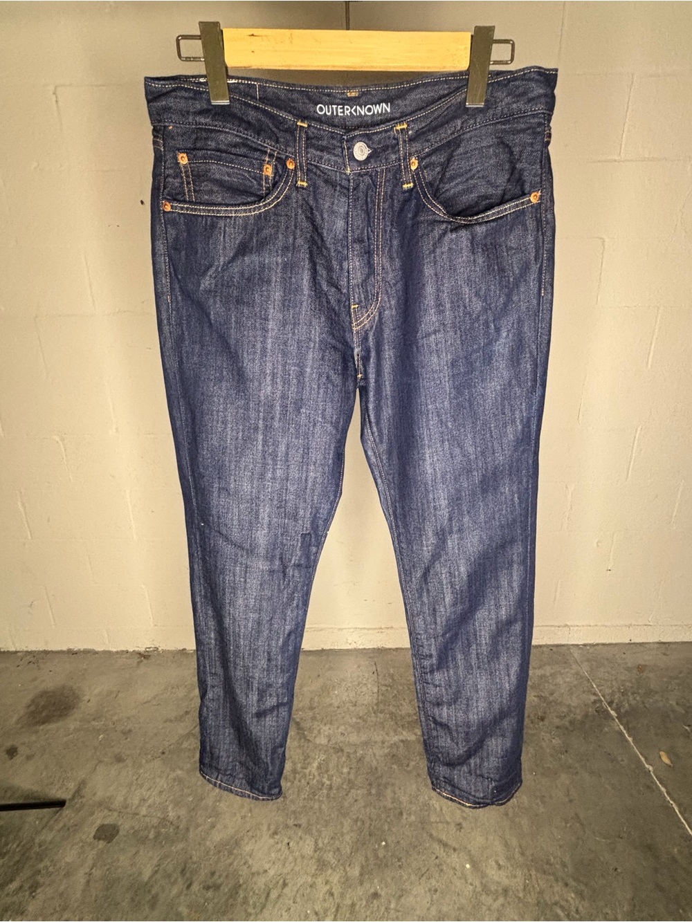 Levi's 511 Jeans Dark Wash Denim Blue Jeans (US) 34x32